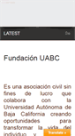 Mobile Screenshot of fundacionuabc.org